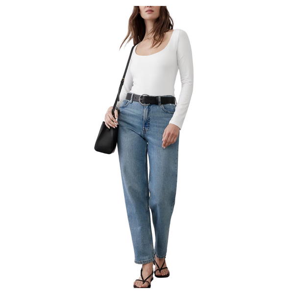 Banana Republic Factory Women's Soft Stretch Scoop-Neck T-Shirt