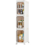 Lifelongpal 3 Tier 73.3QT Narrow Storage Cabinet