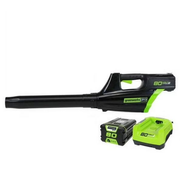 80V Greenworks Pro Brushless Cordless Blower w/Battery & Charger