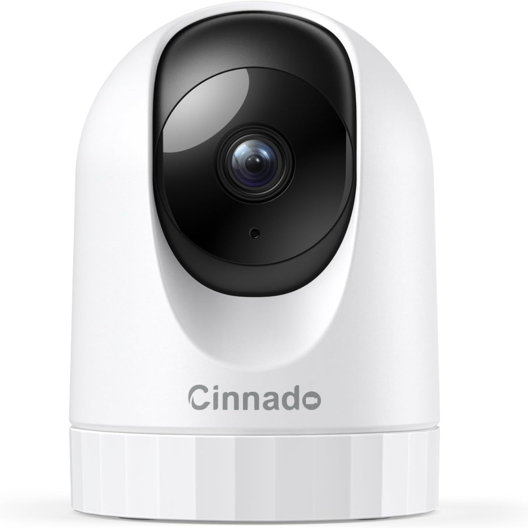 Cinnado 2K 360 Degree Indoor WiFi Security Camera with Phone app