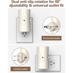 2-Pack Dimmable LED Night Lights (2 color options)