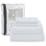 4-Piece Hotel Luxury Bedding Sheets & Pillowcases Set (Queen Size)