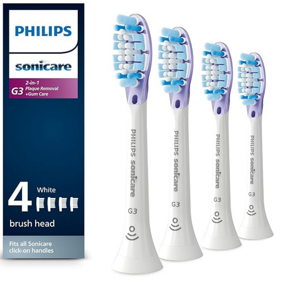 4-Count Philips Sonicare Premium Gum Care Replacement Toothbrush