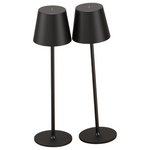 2-Pack Rechargeable 5000mAH Battery Operated Cordless Table Lamp