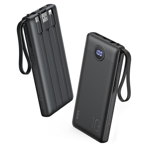 VRURC 10000mAh Portable Power Bank