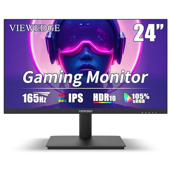 Viewedge 24" FHD 165Hz 1ms HDR IPS Freesync Gaming Monitor
