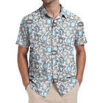 Sailwind Men's Hawaiian Short Sleeve Casual Tropical Shirt