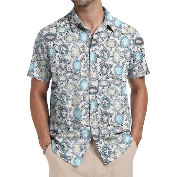 Sailwind Men's Hawaiian Short Sleeve Casual Tropical Shirt