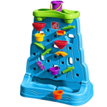 Step2 Waterfall Discovery Wall, Kids Double-Sided Water And Sand Activity Sensory Table With 13 Toy Accessories