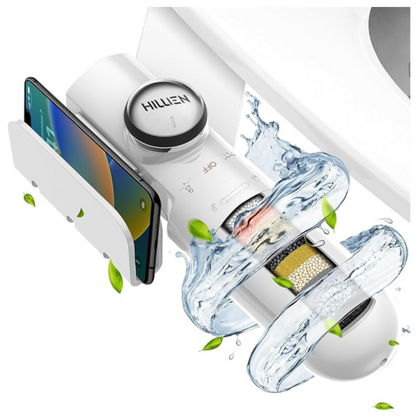 Ultra-Slim Bidet Attachment For Toilet With Filter