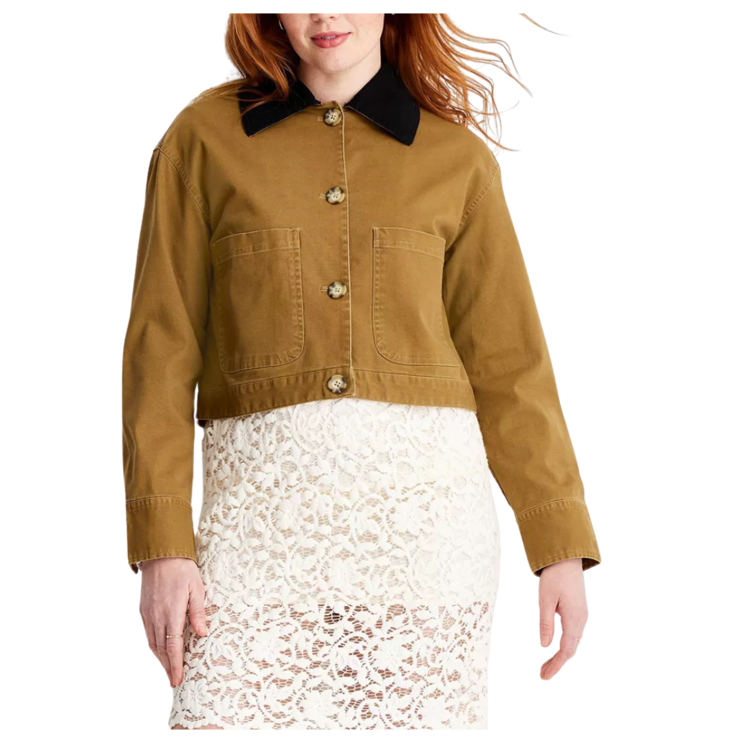 Future Collective Women's Cropped Barn Jacket