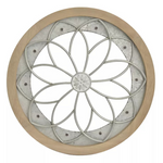 Sonoma Goods For Life Mixed Material Flower Wall Medallion