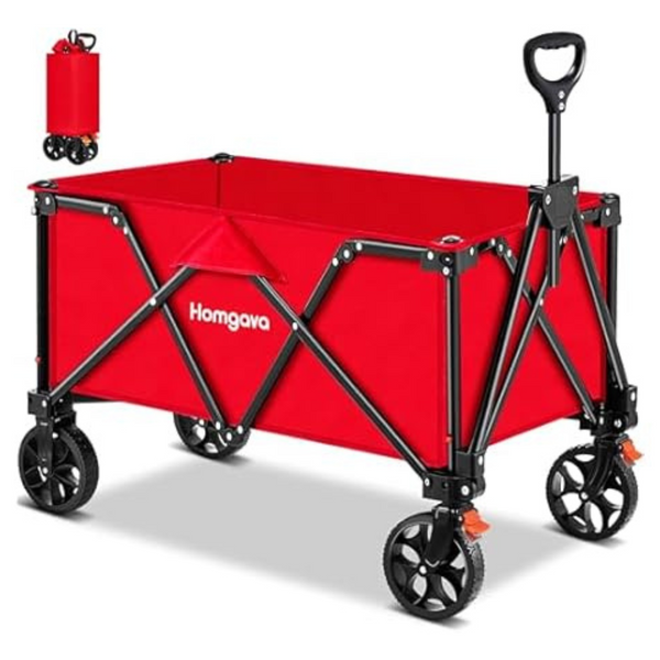 Homgava Collapsible Foldable Wagon Utility Cart