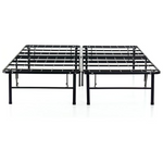 14" Best Price Mattress Metal Platform Bed Frame (King Size)