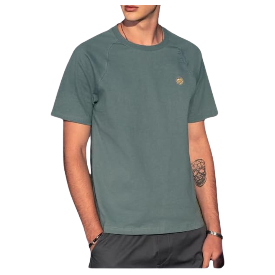 Men's Pure Cotton Summer New Men's Short-Sleeved T-Shirt