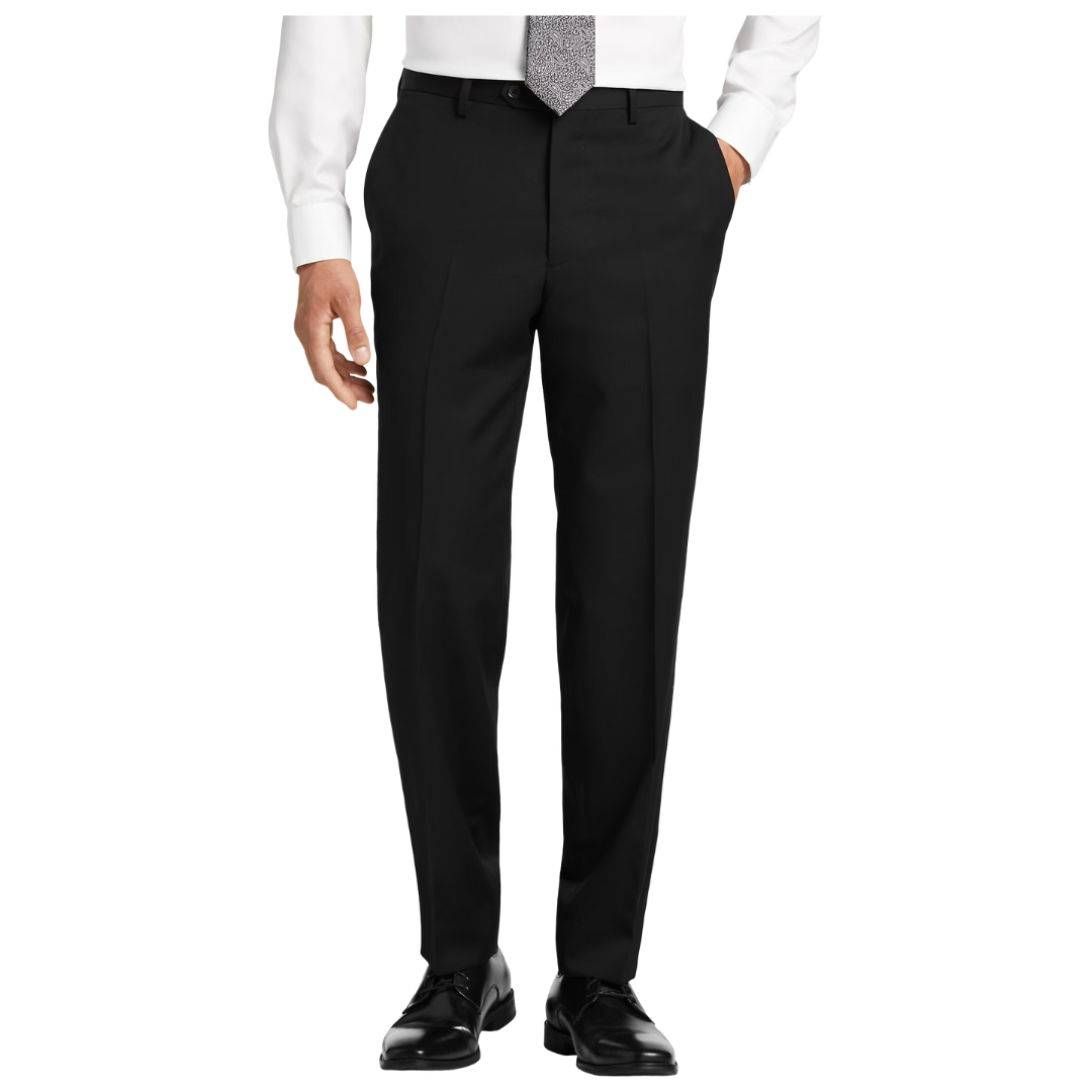 Pronto Uomo Platinum Modern Fit Wool Suit Pants