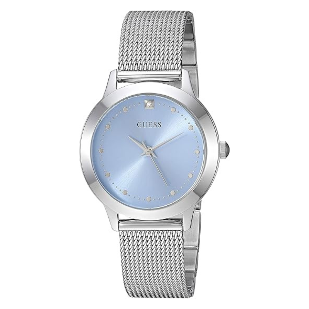 GUESS Women's Quartz Stainless-Steel Strap Casual Watch