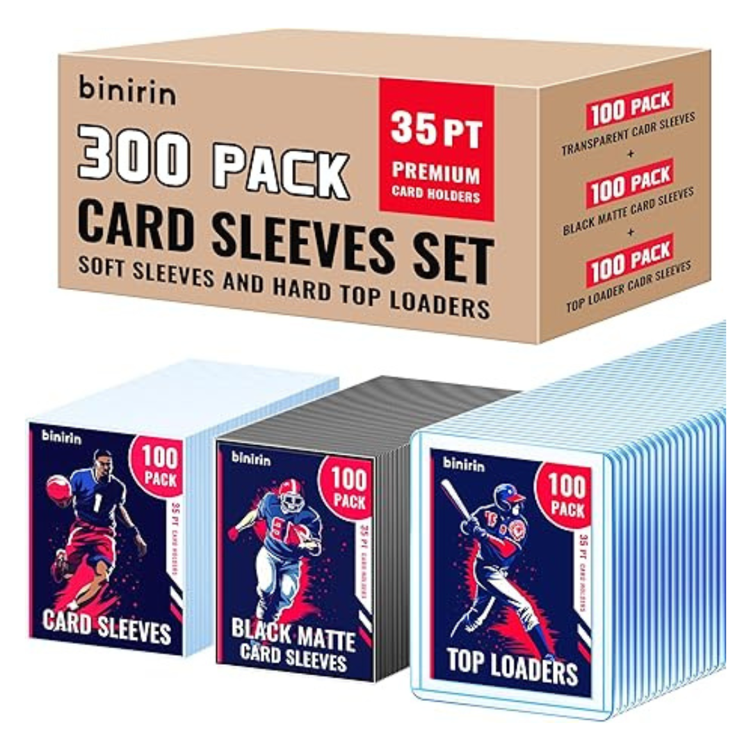 300 Toploaders Combo, Black Matte Card Sleeves