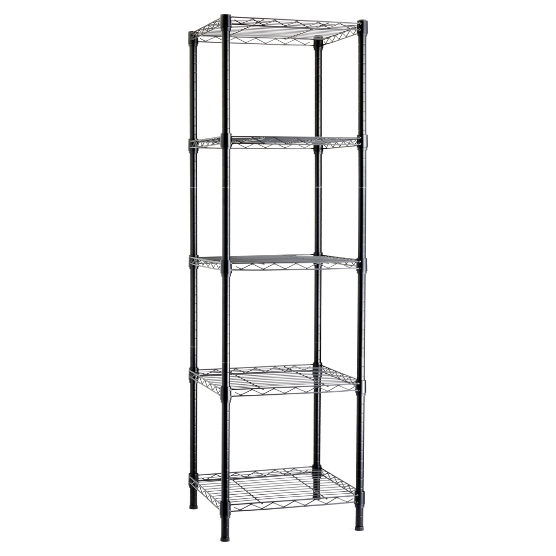 Amazon Basics 5-Shelf Adjustable Storage Shelving Unit