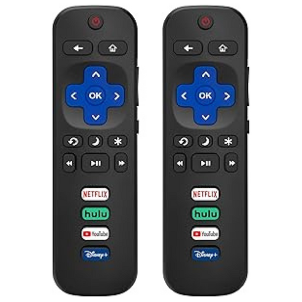 2-Pack Replacement Remote Control For Roku-TV