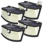 4-Pack Aootek 120 LEDs Solar Motion Sensor Lights