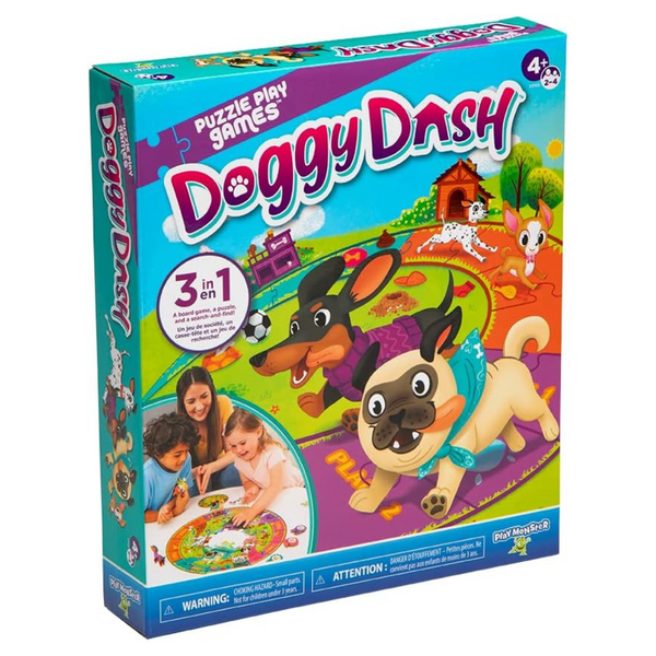 Puzzle Play Games Doggy Dash Puzzle Board Game