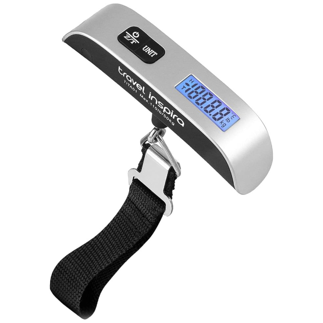 Travel Inspira 110 Pounds Portable Digital Hanging Baggage Scale