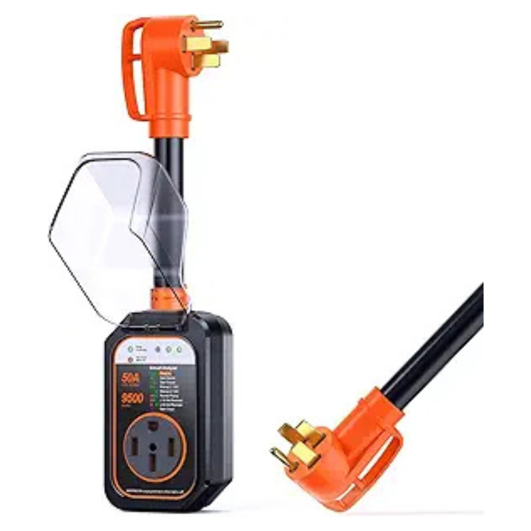 New Upgraded 50 Amp Waterproof RV Surge Protectors