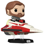Funko Pop! OBI-Wan Kenobi in Delta 7 Jedi Starfighter