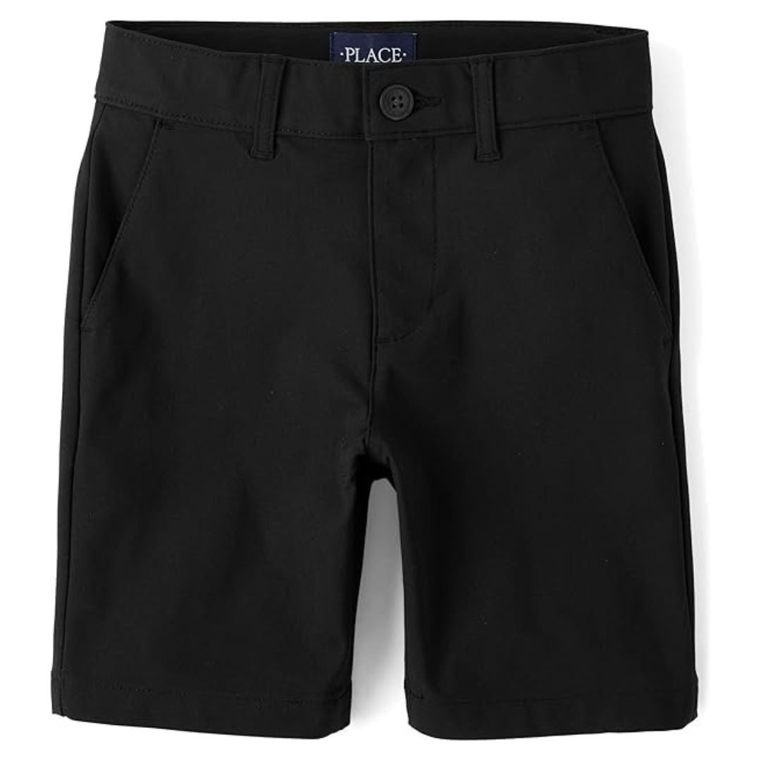 The Children’s Place Boys’ Uniform Quick Dry Chino Shorts