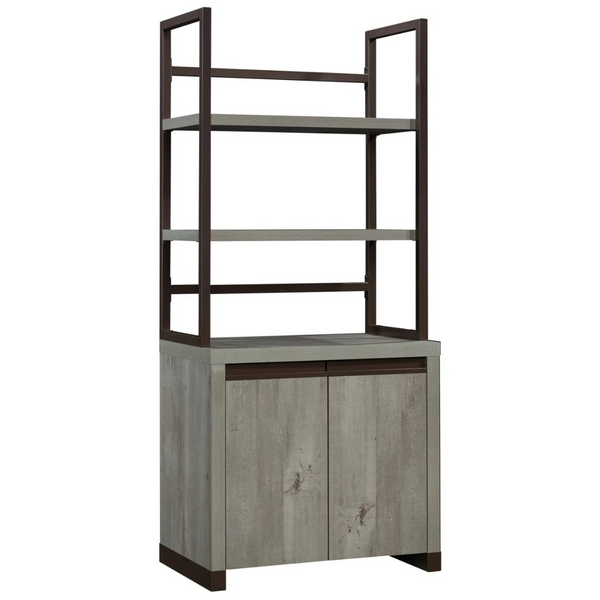 Sauder Manhattan Gate Utility Stand, Mystic Oak Finish