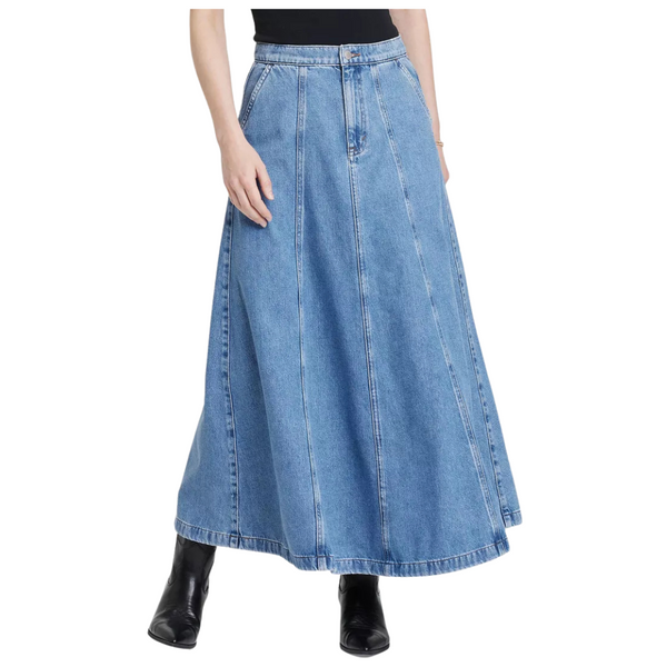 Universal Thread Women’s Denim Circle Maxi Skirt