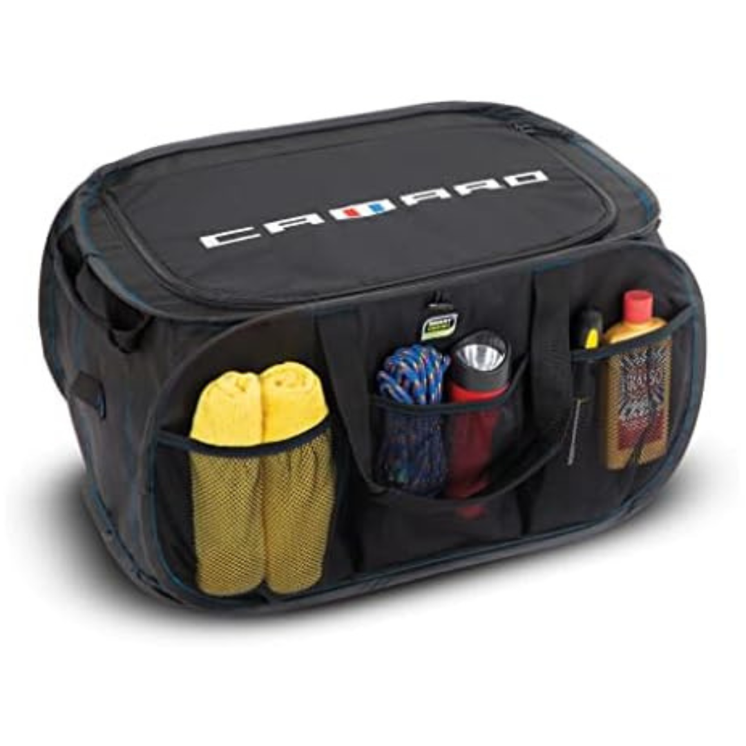 Smart Design Pop Up Trunk Organizer With Handles