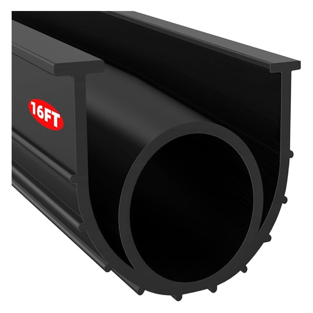 Garage Door Bottom 16' Rubber Weather Stripping Seal