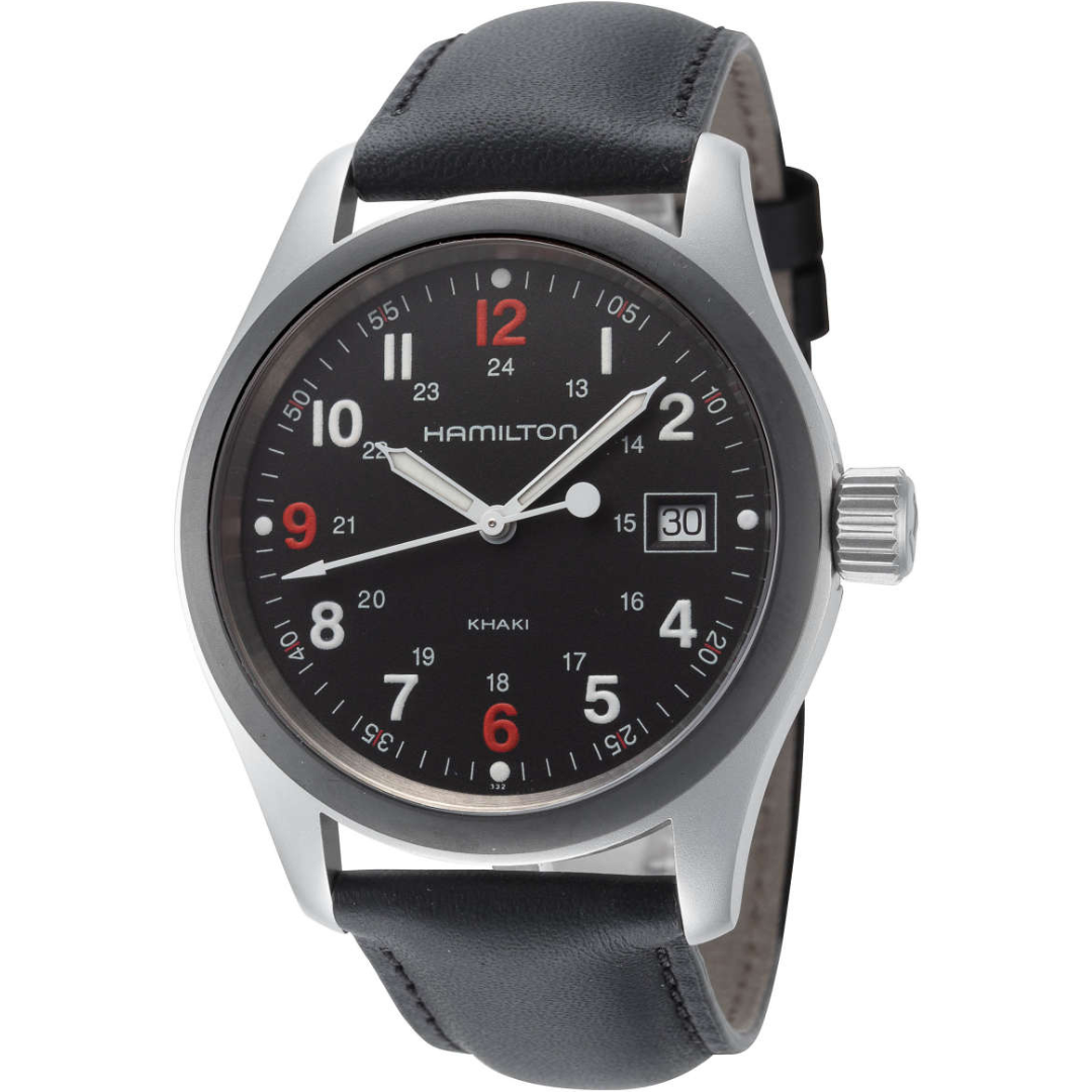 Hamilton Khaki Field Black Men's Casual Watch