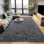 4' x 6' Fluffy Fuzzy Shag Shaggy Carpet