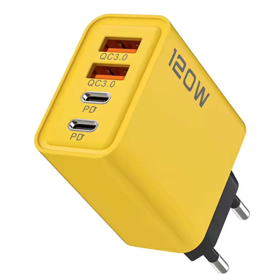 4-Ports USB 3.0 Type-C PD Fast Charging Adapter