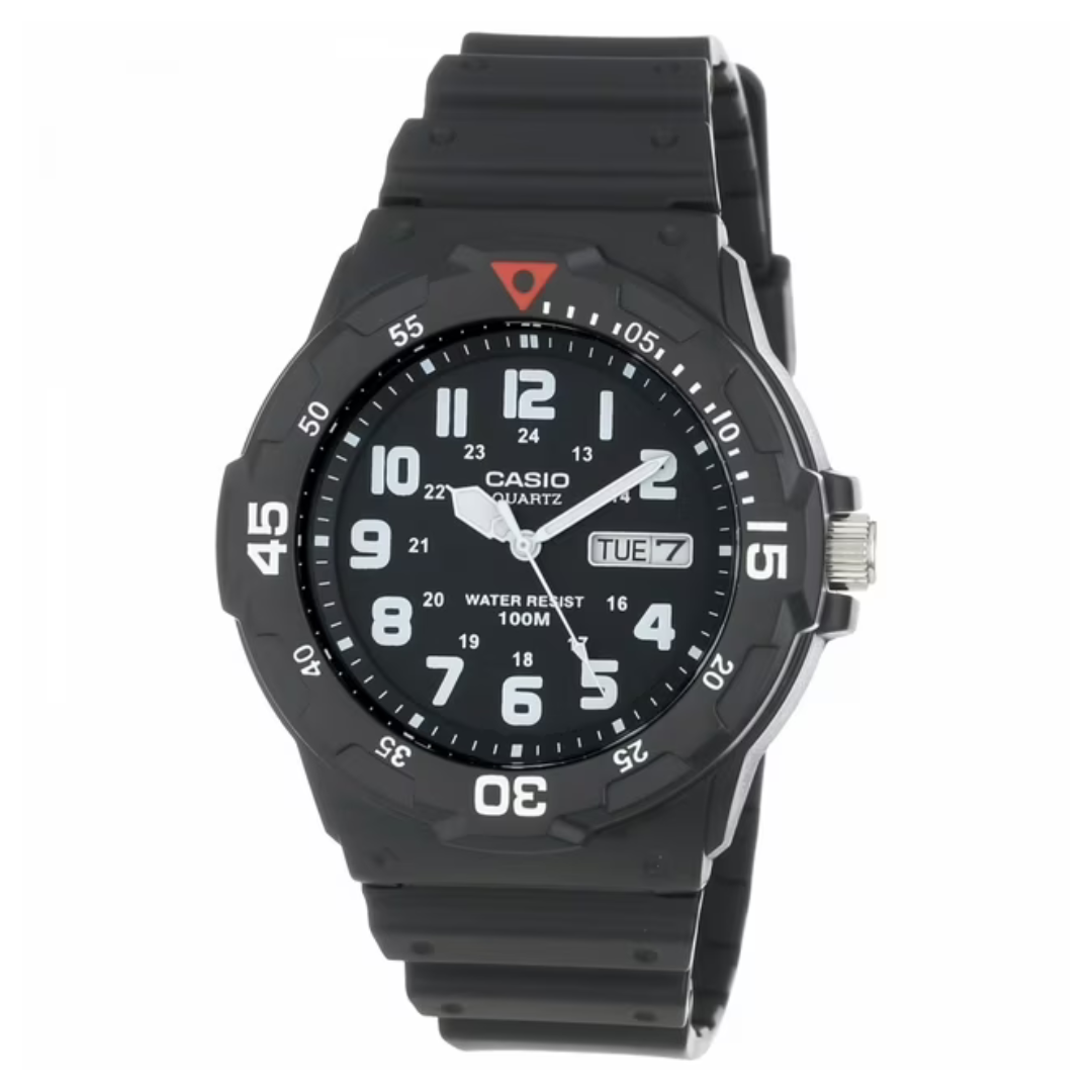 Casio Men's MRW200H-1BV Black Resin Dive Watch