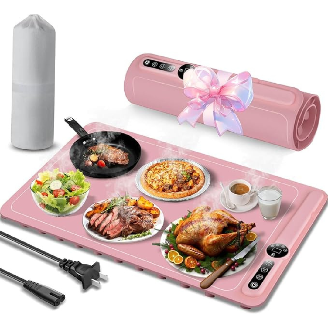 Premium Silicone Portable Food Warming Trays