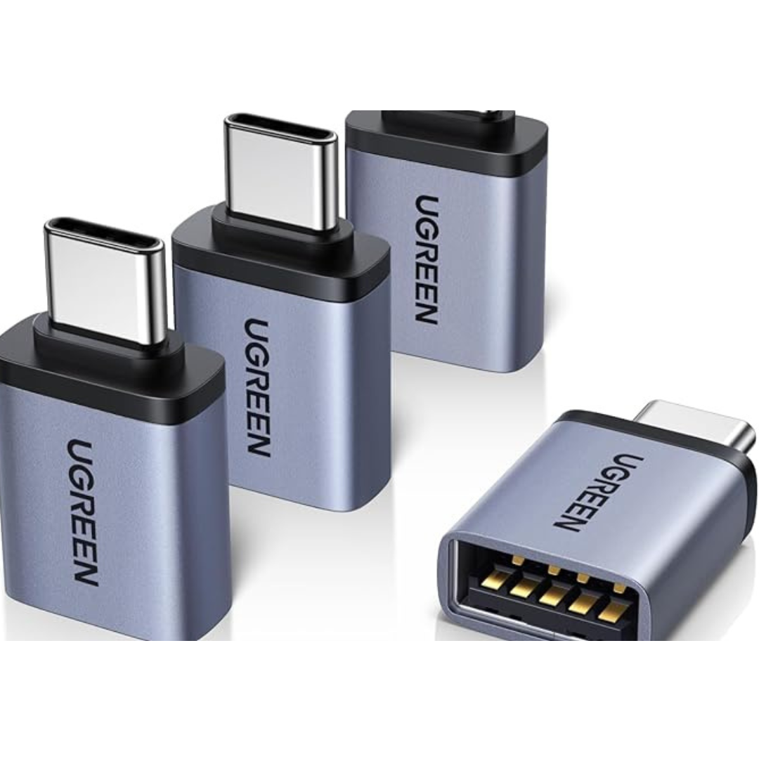 4-Pack UGREEN USB C To USB Adapter