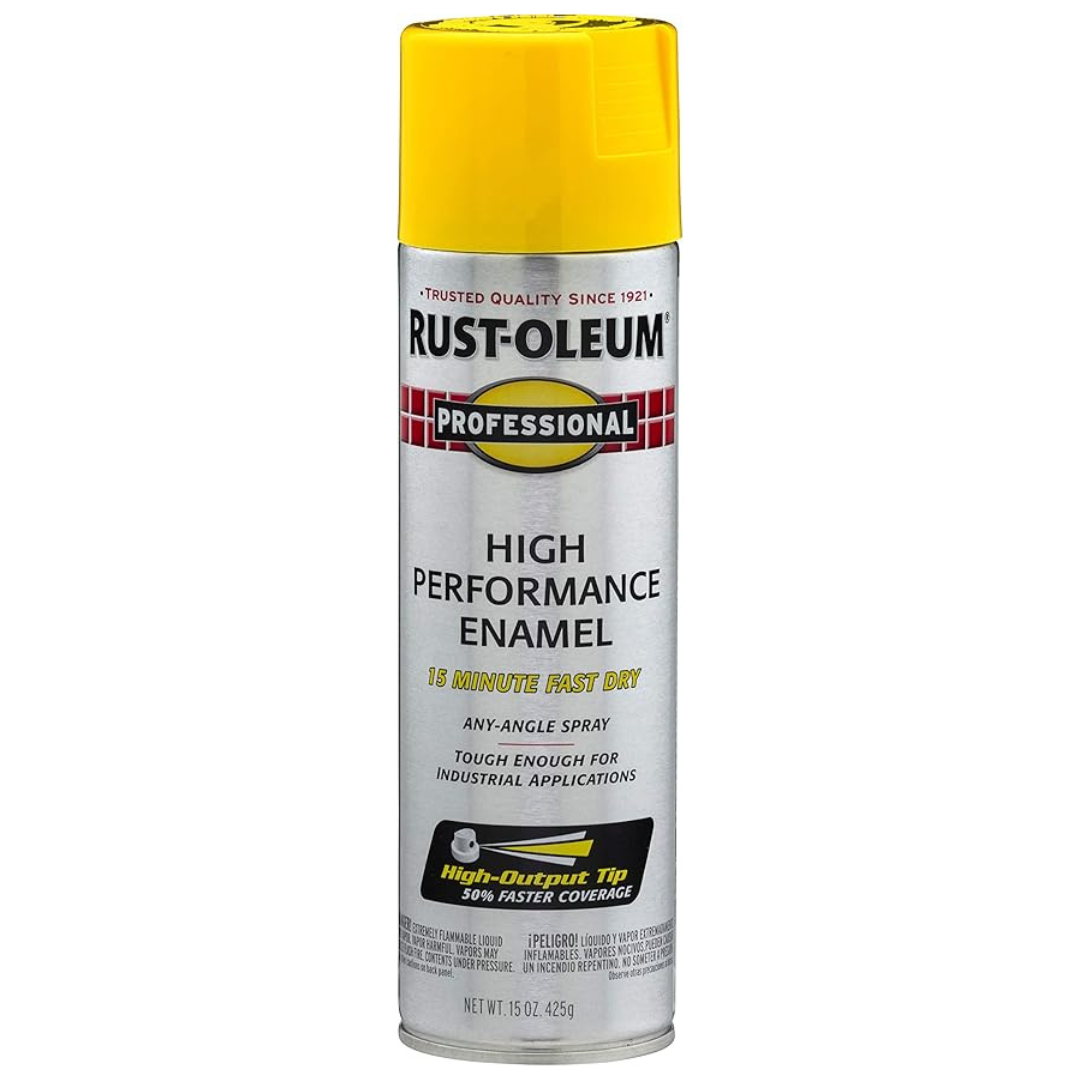 Rust-Oleum 7543838 Professional High Performance Enamel Spray Paint (15 Oz)