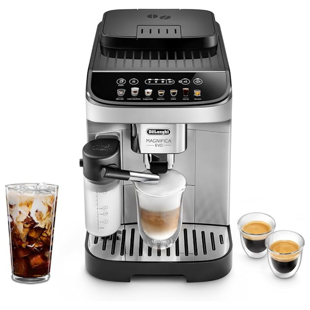De'Longhi Magnifica Evo Fully Automatic Espresso Machine With Frother