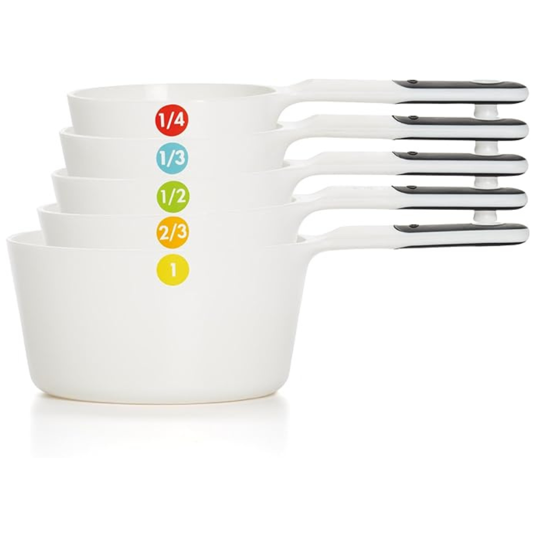 5-Count OXO Good Grips 6-Piece Plastic Measuring Cups