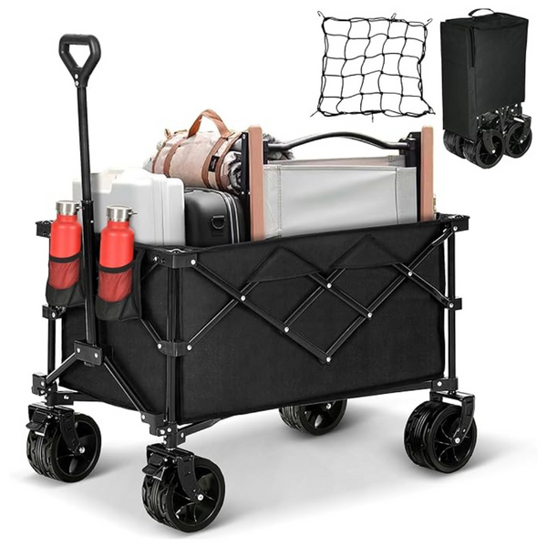 YITAHOME 146L Collapsible Foldable Wagon Cart (300lbs capacity)
