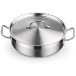 Cooks Standard 4-Quart Professional Stainless Steel Deep Saute Pan
