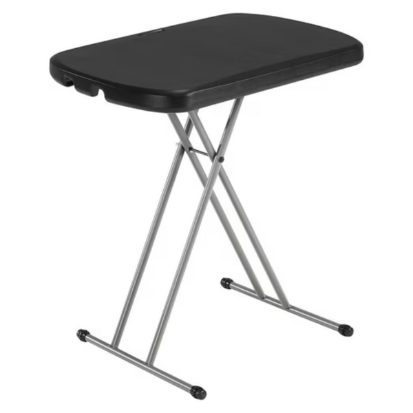 Lifetime Height Adjustable Folding 26" Laptop Table TV Tray