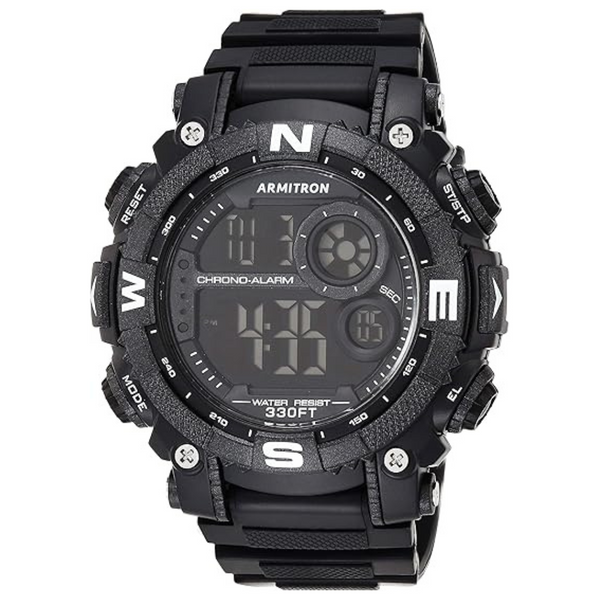 Armitron Sport Men's Digital Chronograph Resin Strap Watch