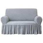 NICEEC Slipcover Sofa Couch Loveseat Cover With Skirt