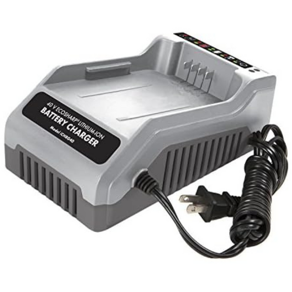 Snow Joe + Sun Joe 40V EcoSharp Battery Charger