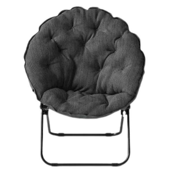 Room Essentials Dish Dorm Accent Chair (Grey) [Open Box]